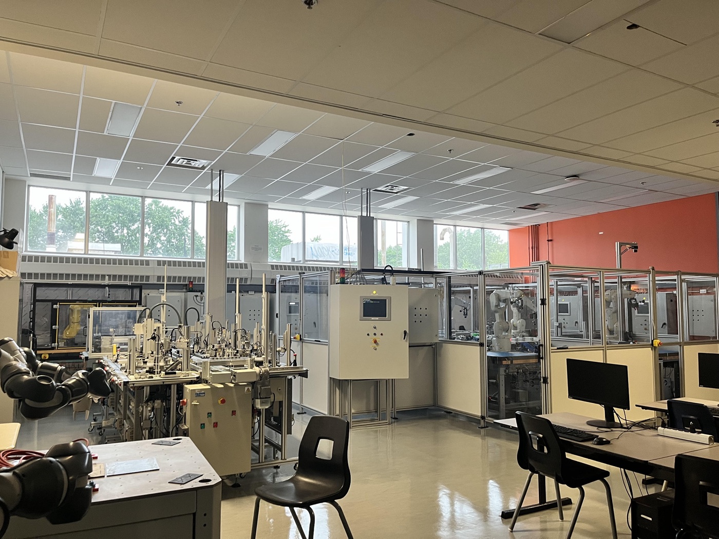 LOC 8 vue d'ensemble du laboratoire